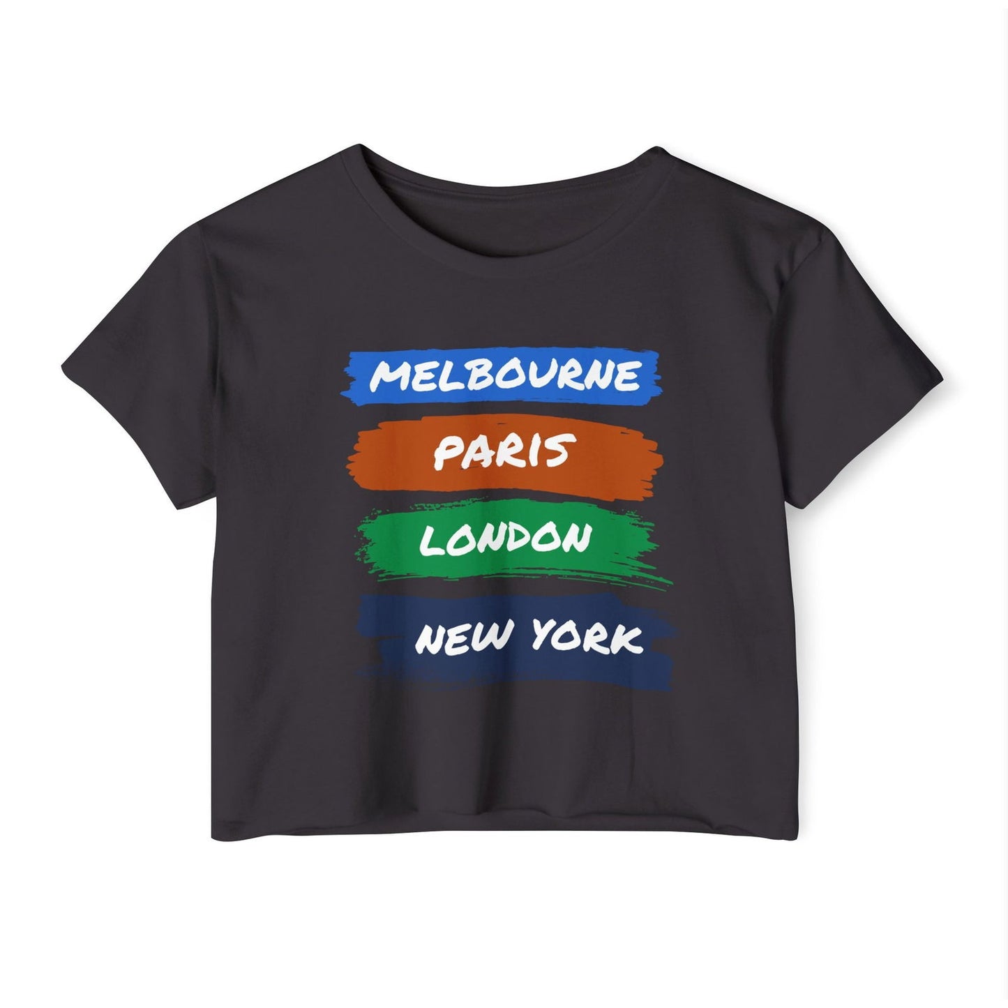 TOURNAMENTS 1 - Tennis Crop Top - GRANDSLAM PH