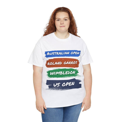 TOURNAMENTS 2 - Tennis Basic Tee - GRANDSLAM PH