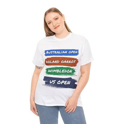 TOURNAMENTS 2 - Tennis Basic Tee - GRANDSLAM PH