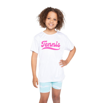 TENNIS 1 (Pink) - Kids Tee