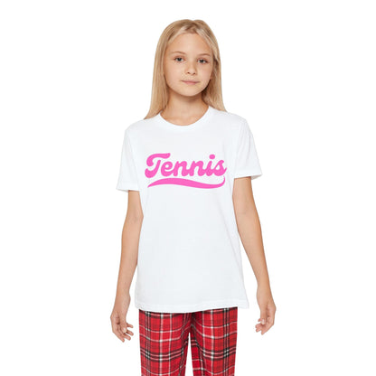 TENNIS 1 (Pink) - Kids Tee