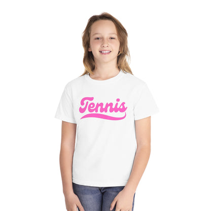 TENNIS 1 (Pink) - Kids Tee