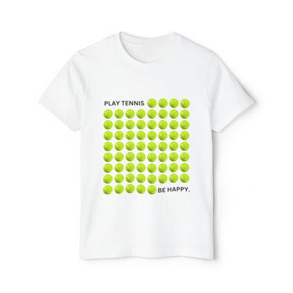 PLAY TENNIS BE HAPPY  - Kids Tee