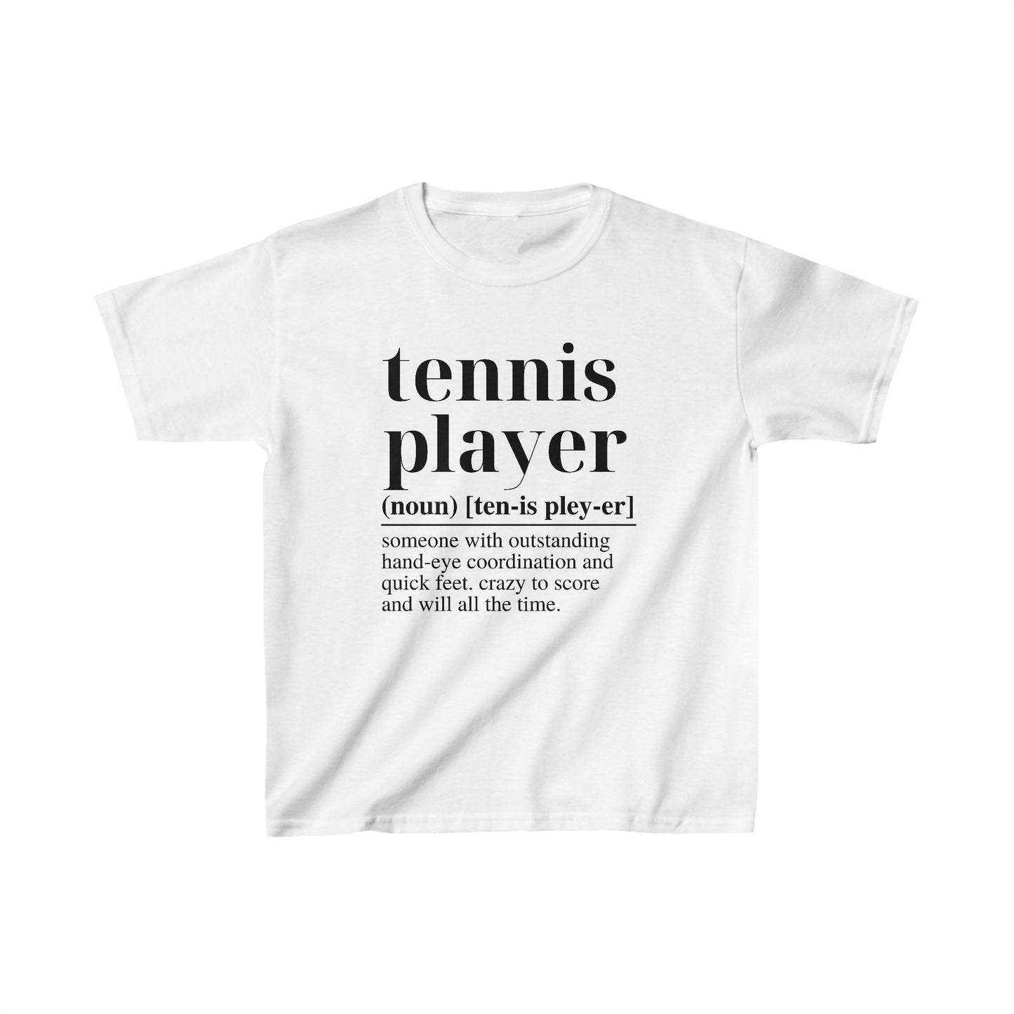 TENNIS PLAYER 1 - Kids Tee