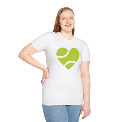 HEART - BALL - Tennis Basic Tee