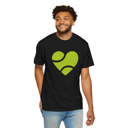 HEART - BALL - Tennis Basic Tee