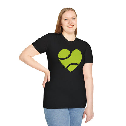 HEART - BALL - Tennis Basic Tee