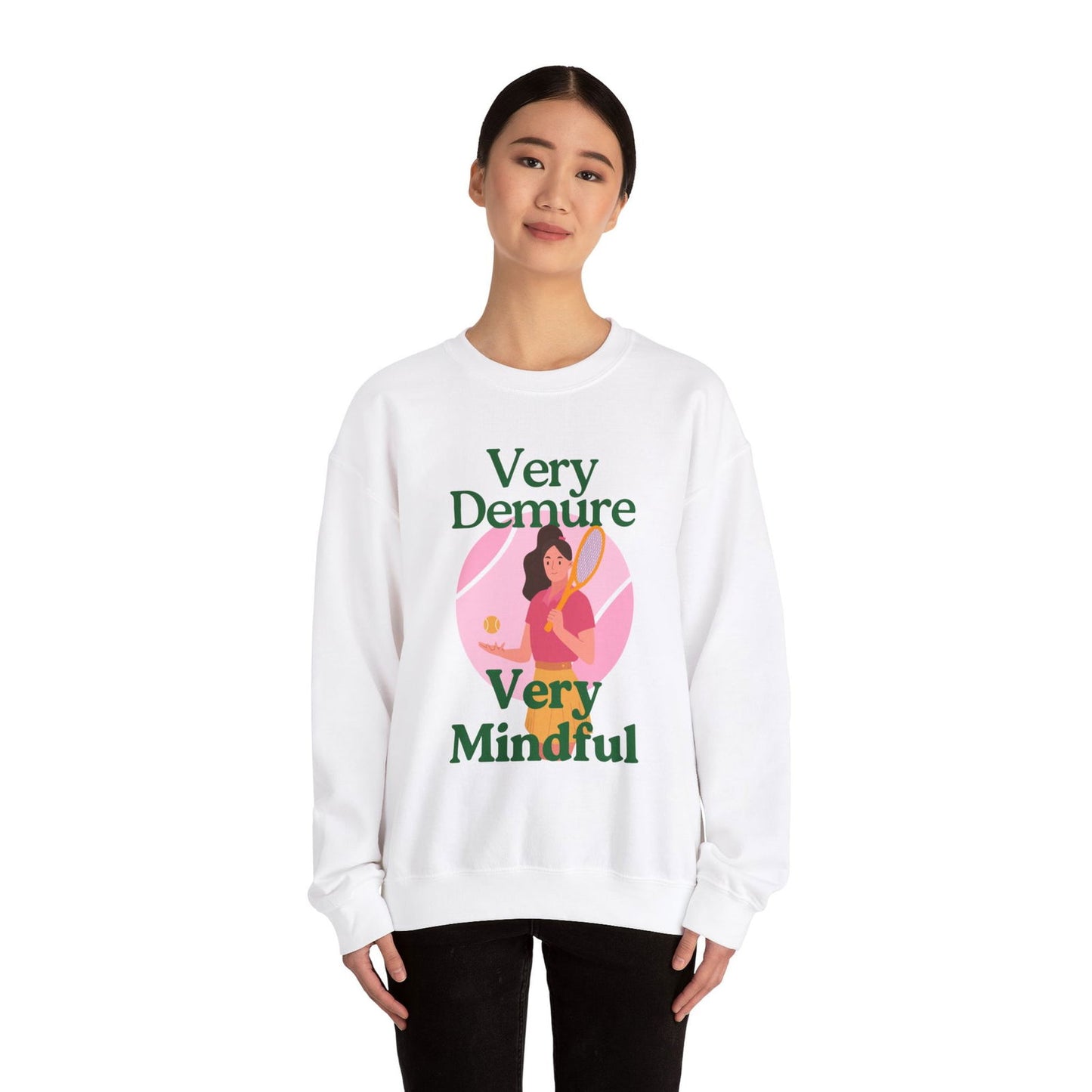 VERY DEMURE 1 - Tennis Sweatshirt - GRANDSLAM PH