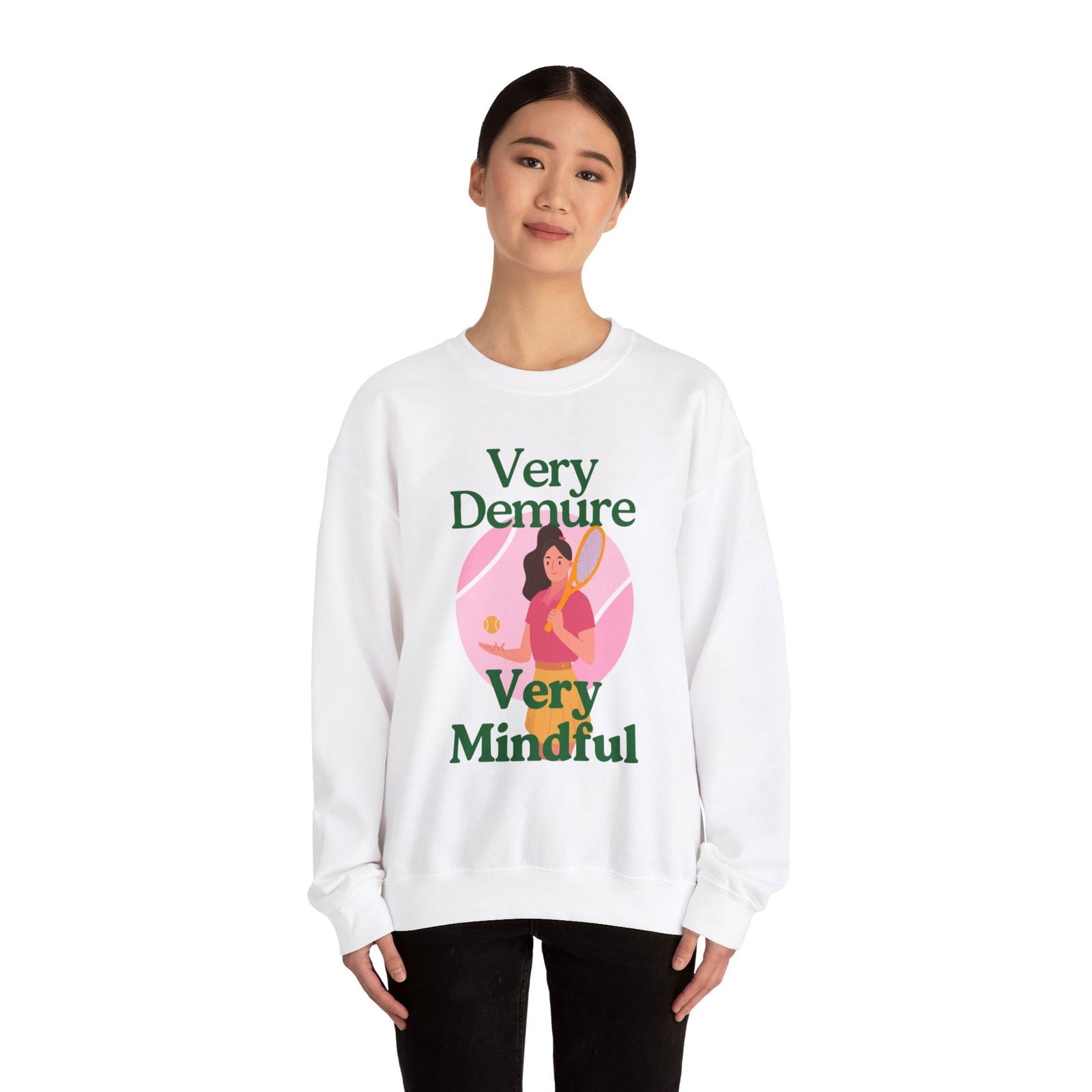 VERY DEMURE 1 - Tennis Sweatshirt - GRANDSLAM PH