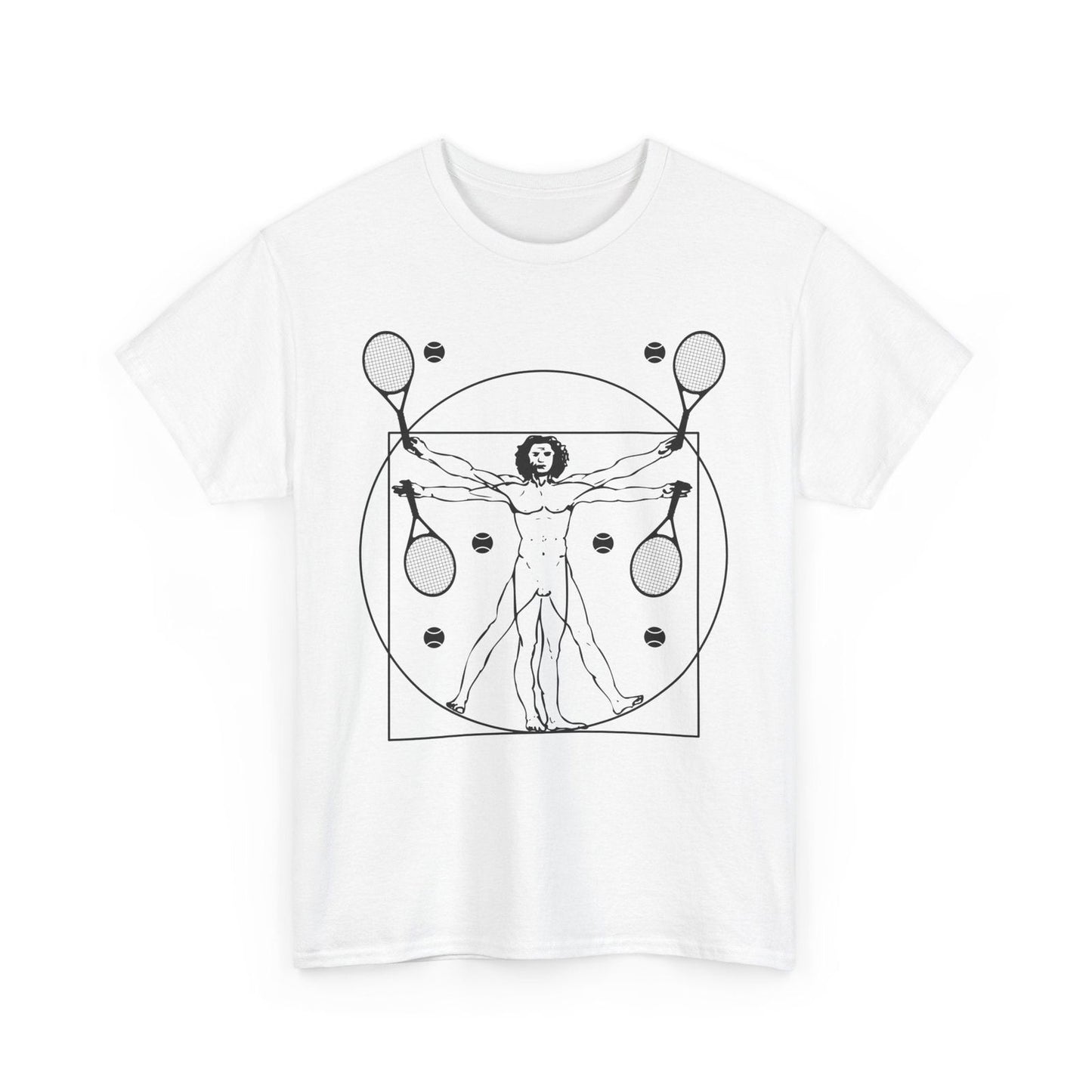 VITRUVIAN MAN (LEONARDO DA VINCI) - Tennis (Dri Fit) - GRANDSLAM PH