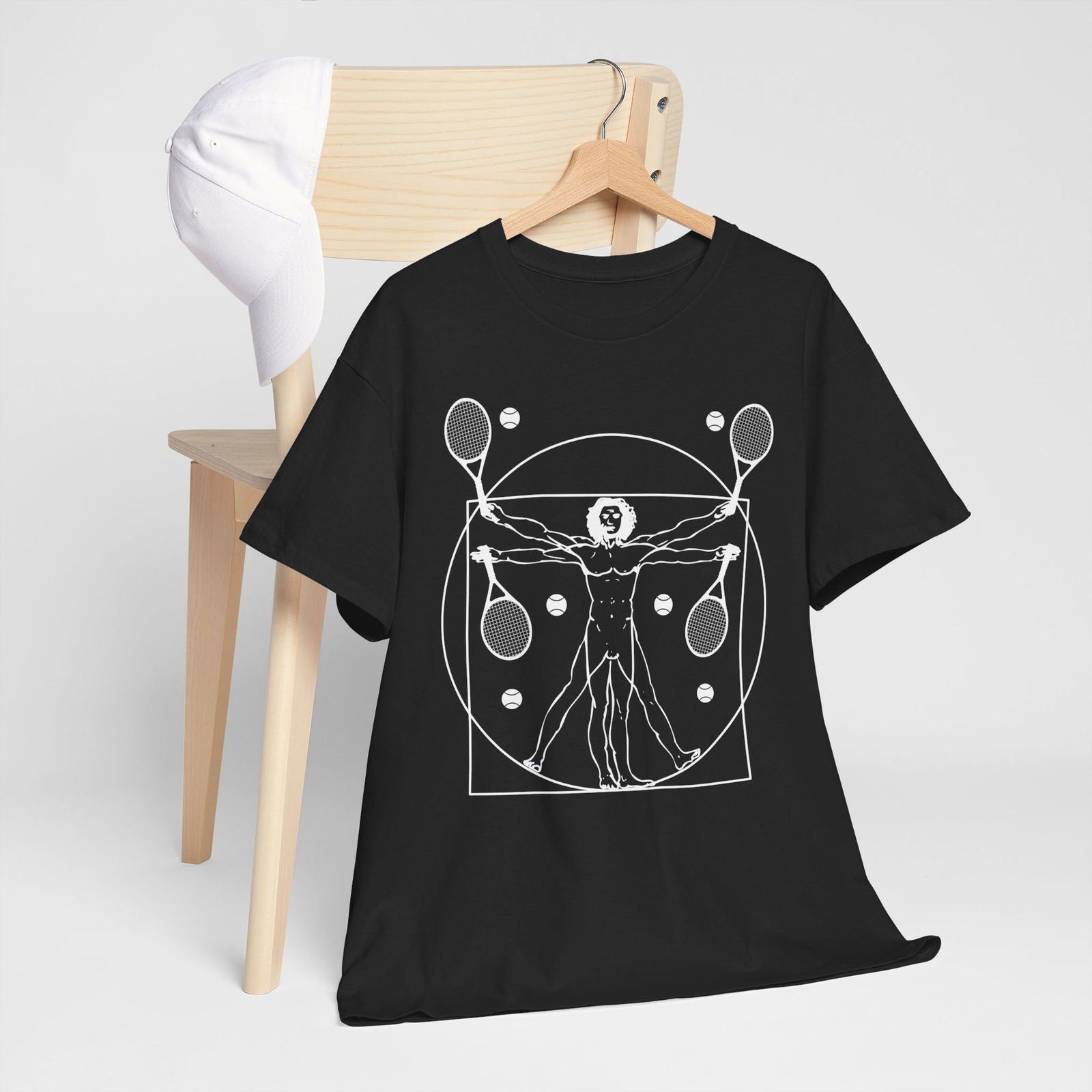 VITRUVIAN MAN (LEONARDO DA VINCI) - Tennis (Dri Fit) - GRANDSLAM PH
