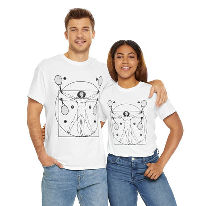 VITRUVIAN MAN (LEONARDO DA VINCI) - Tennis (Dri Fit) - GRANDSLAM PH
