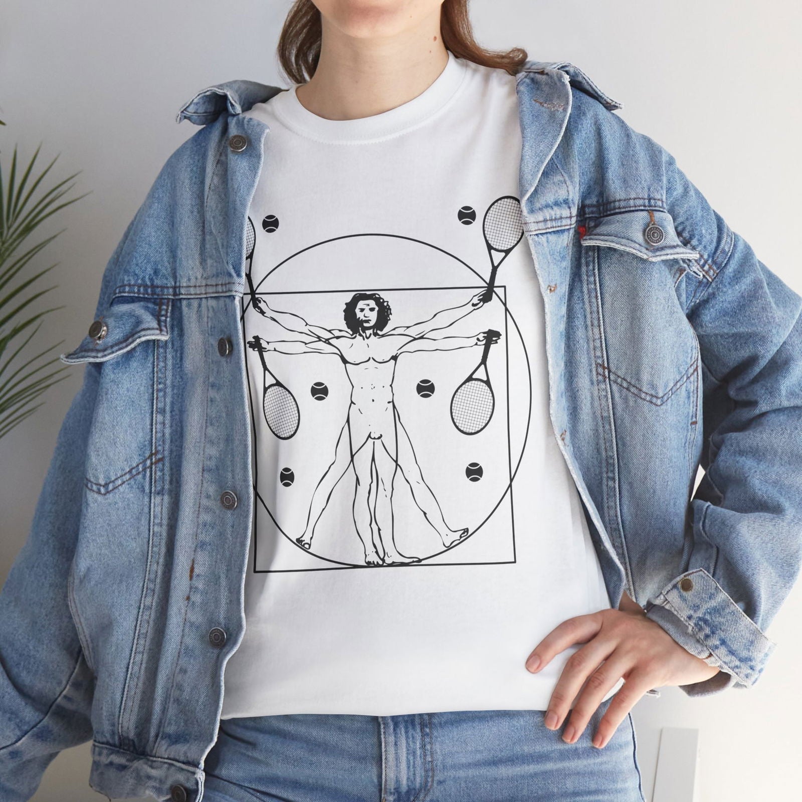 VITRUVIAN MAN (LEONARDO DA VINCI) - Tennis (Dri Fit) - GRANDSLAM PH