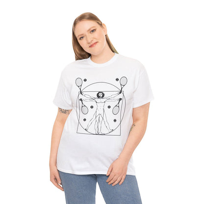 VITRUVIAN MAN (LEONARDO DA VINCI) - Tennis (Dri Fit) - GRANDSLAM PH