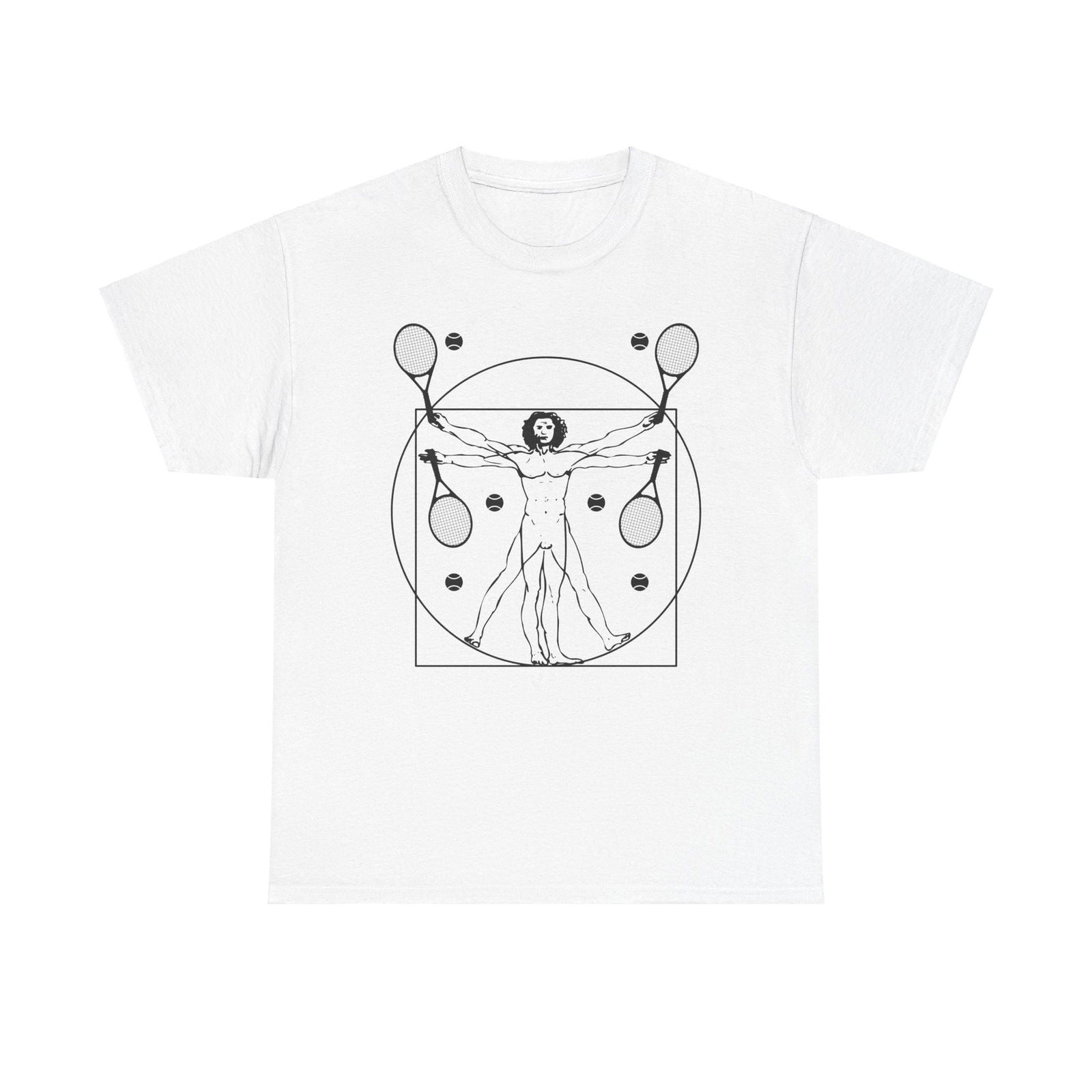 VITRUVIAN MAN (LEONARDO DA VINCI) - Tennis (Dri Fit) - GRANDSLAM PH
