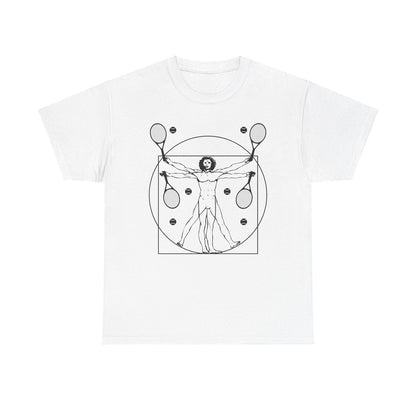 VITRUVIAN MAN (LEONARDO DA VINCI) - Tennis (Dri Fit) - GRANDSLAM PH