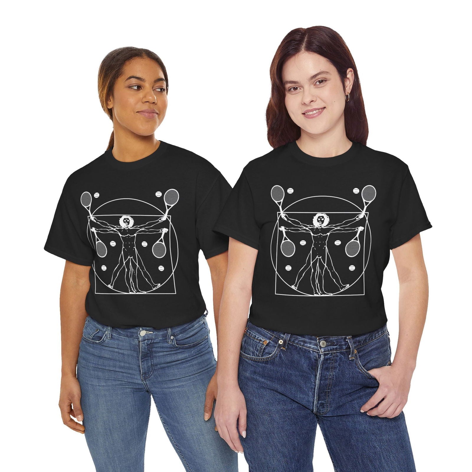 VITRUVIAN MAN (LEONARDO DA VINCI) - Tennis (Dri Fit) - GRANDSLAM PH