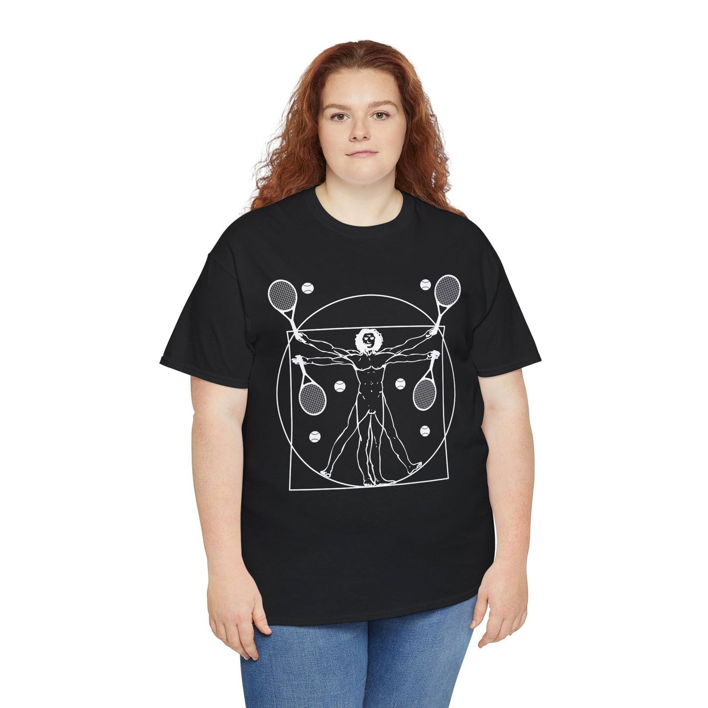 VITRUVIAN MAN (LEONARDO DA VINCI) - Tennis (Dri Fit) - GRANDSLAM PH