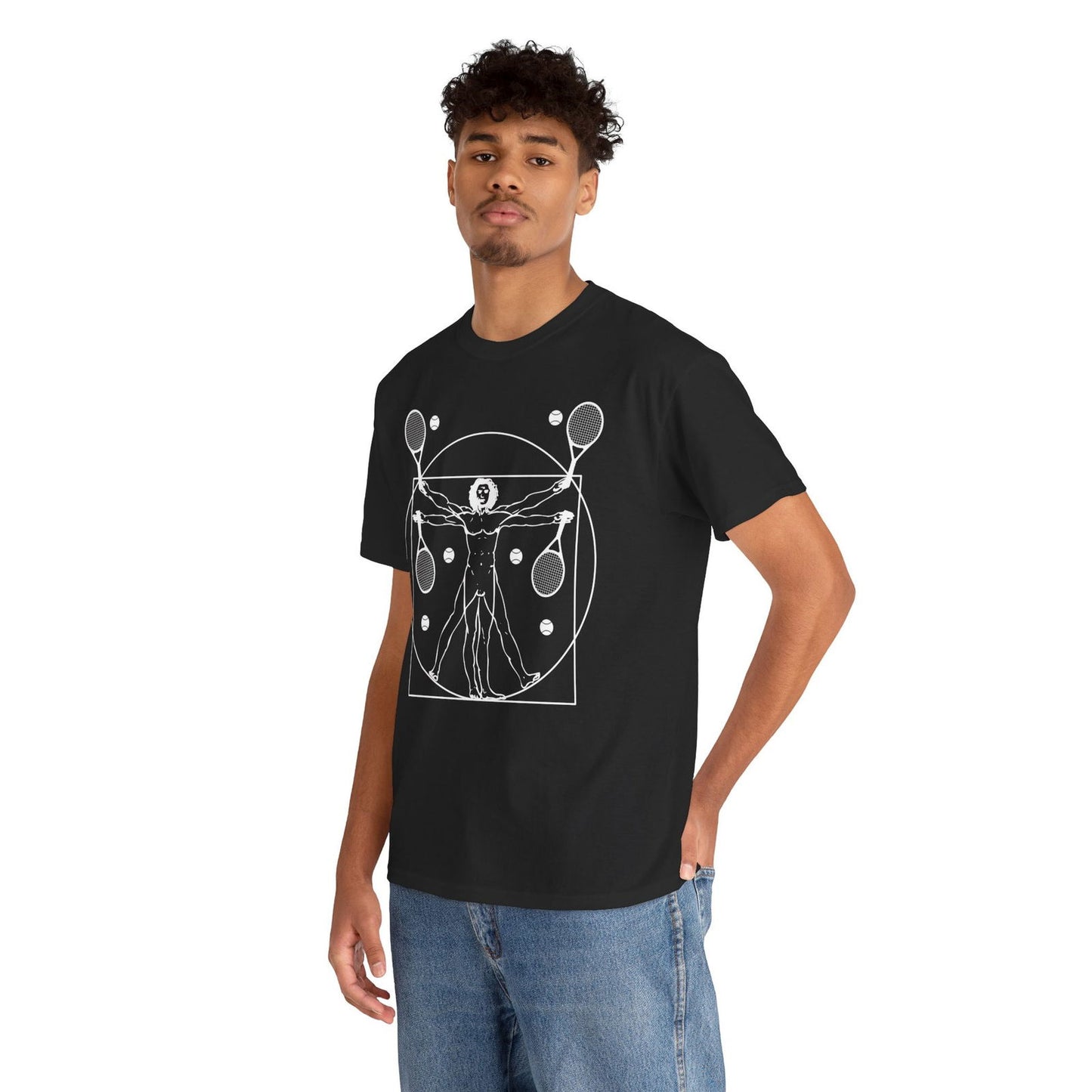 VITRUVIAN MAN (LEONARDO DA VINCI) - Tennis (Dri Fit) - GRANDSLAM PH