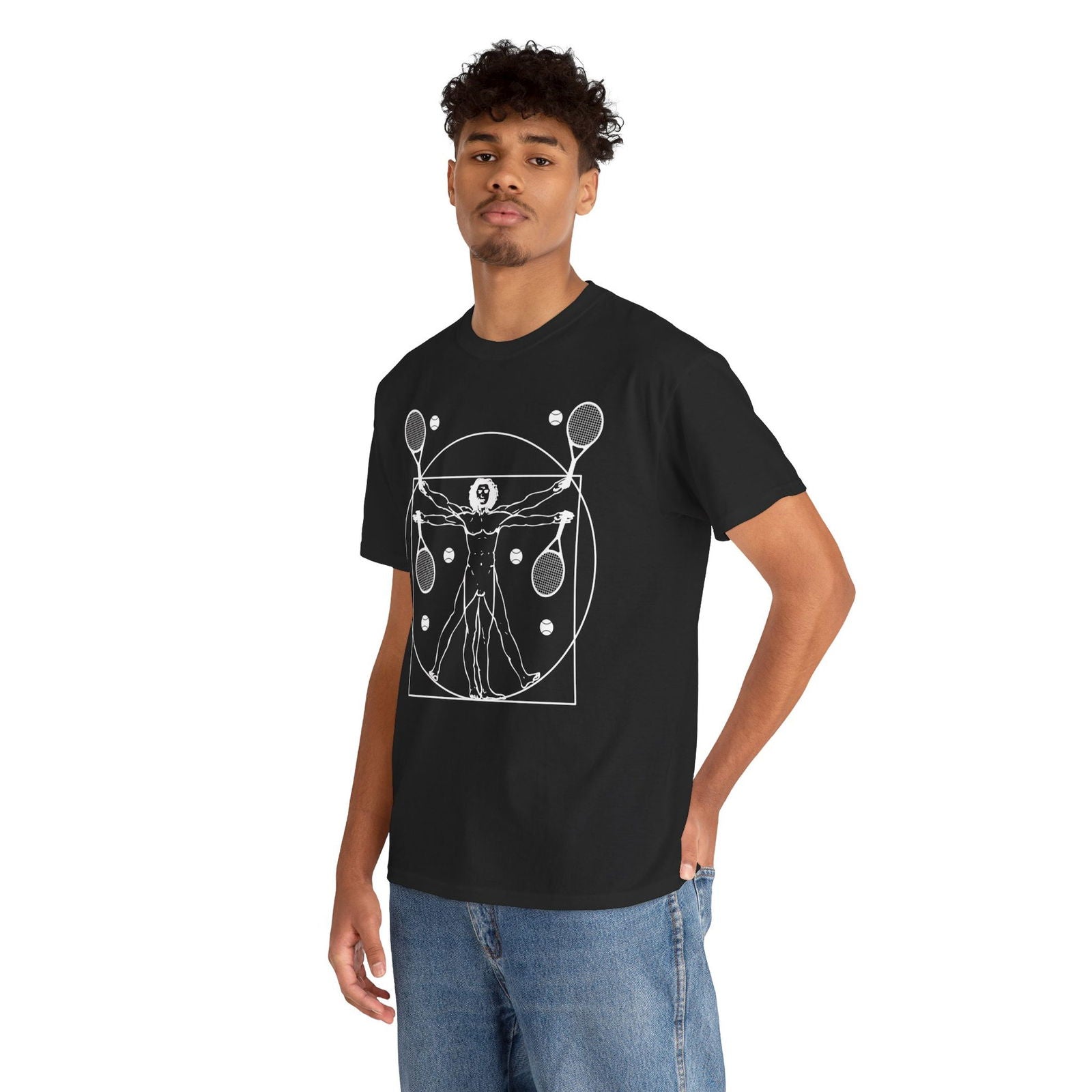 VITRUVIAN MAN (LEONARDO DA VINCI) - Tennis (Dri Fit) - GRANDSLAM PH