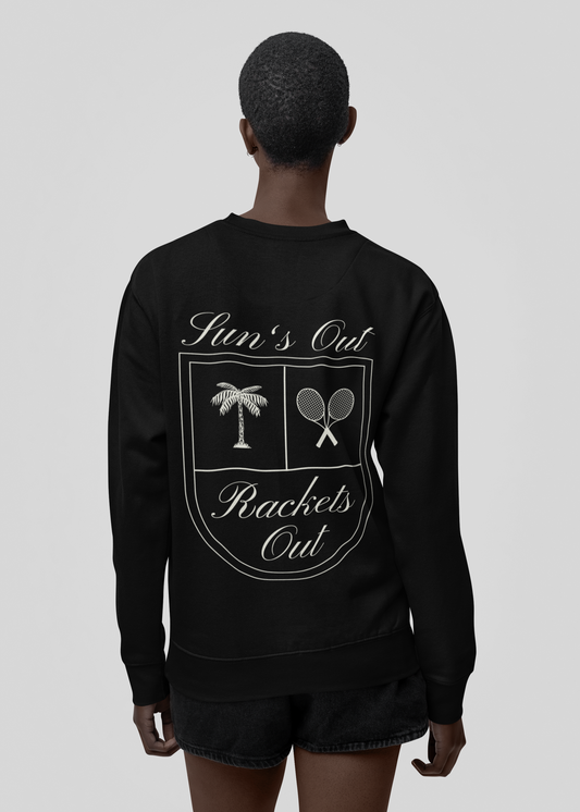 SUN'S OUT - Tennis Sweatshirt