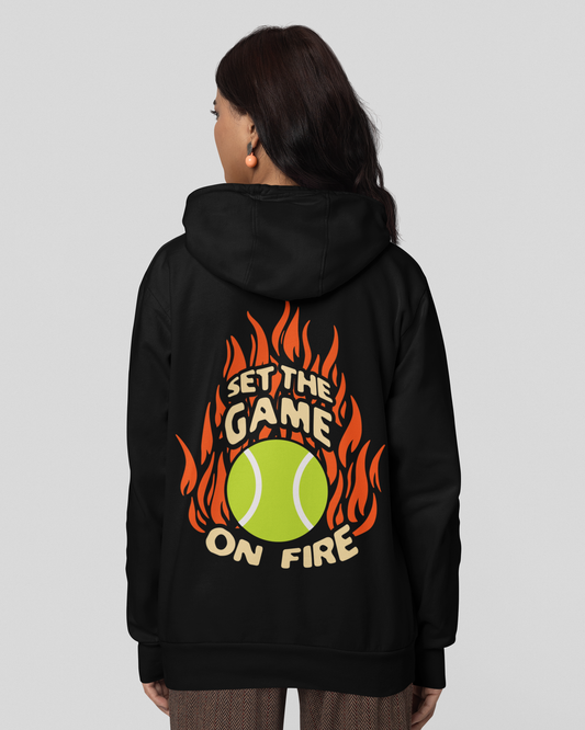 ON FIRE - Tennis Hoodie