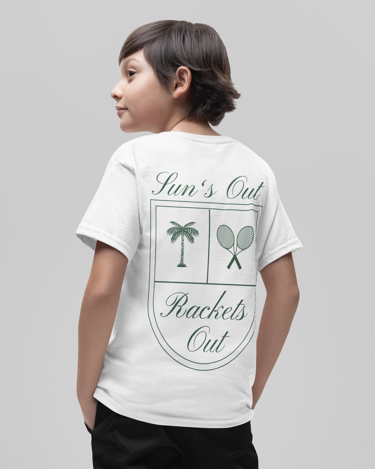 SUN'S OUT - Tennis (Kids Tee)