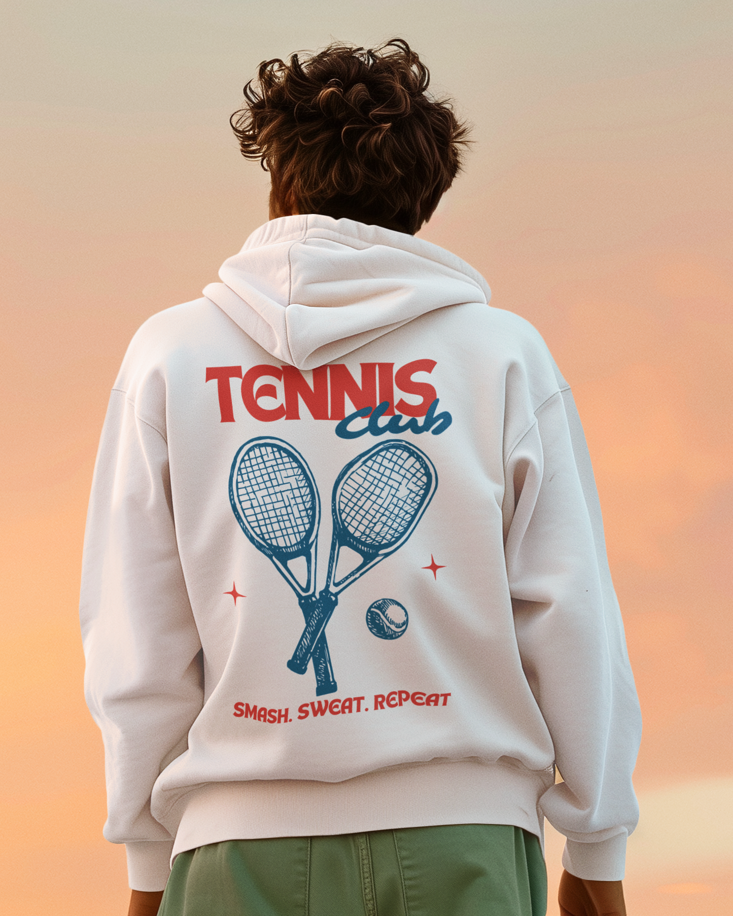 TENNIS CLUB 1 - Tennis Hoodie