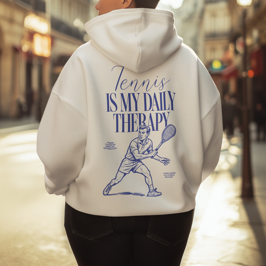 TENNIS THERAPY - Tennis Hoodie