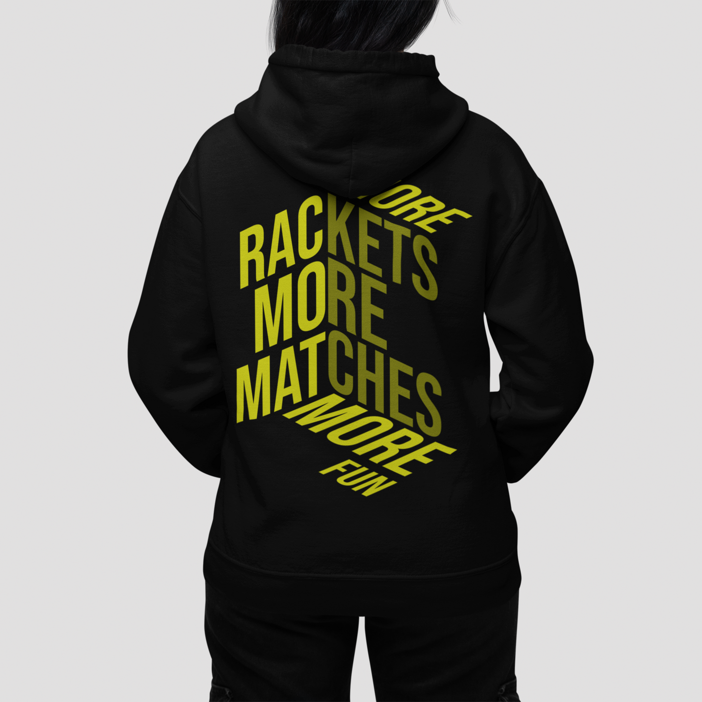 MORE RACKETS - Tennis Hoodie