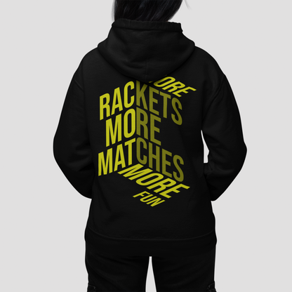 MORE RACKETS - Tennis Hoodie