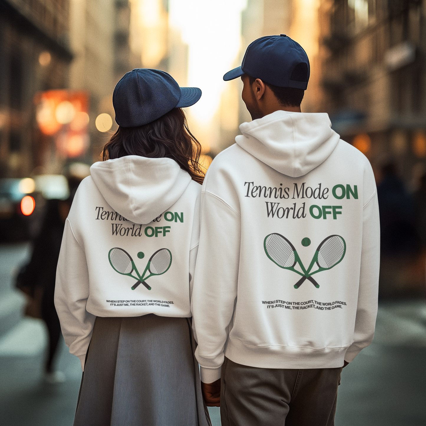 TENNIS MODE 2 - Tennis Hoodie