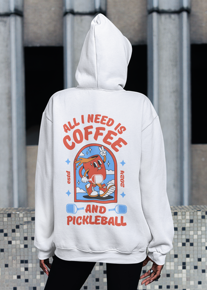 COFFEE & PICKLEBALL 2 - Pickleball (Hoodie)