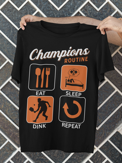 CHAMPIONS ROUTINE - Pickleball (Basic Tee)