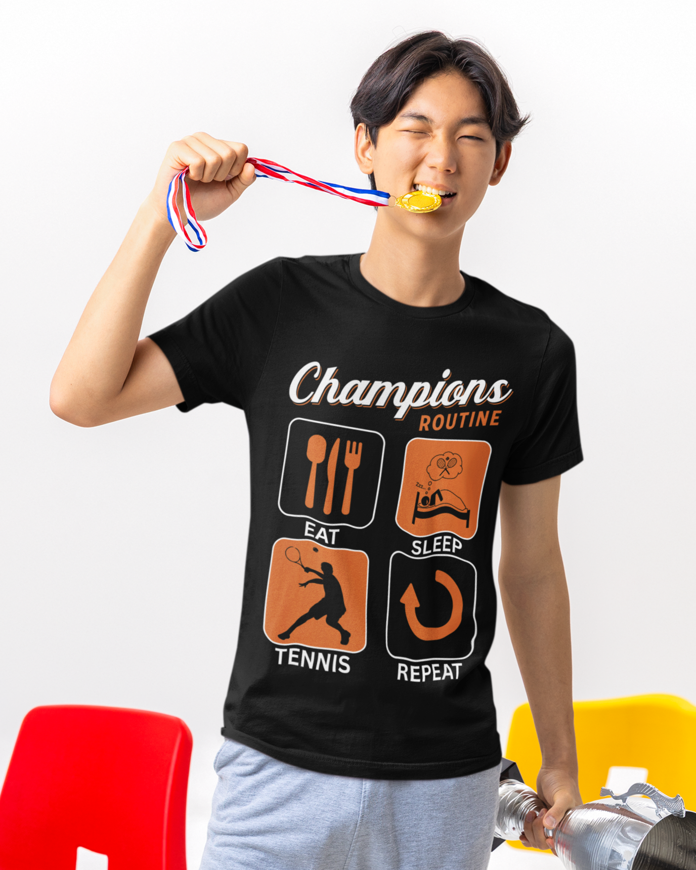 CHAMPIONS ROUTINE - Tennis (Dri Fit)