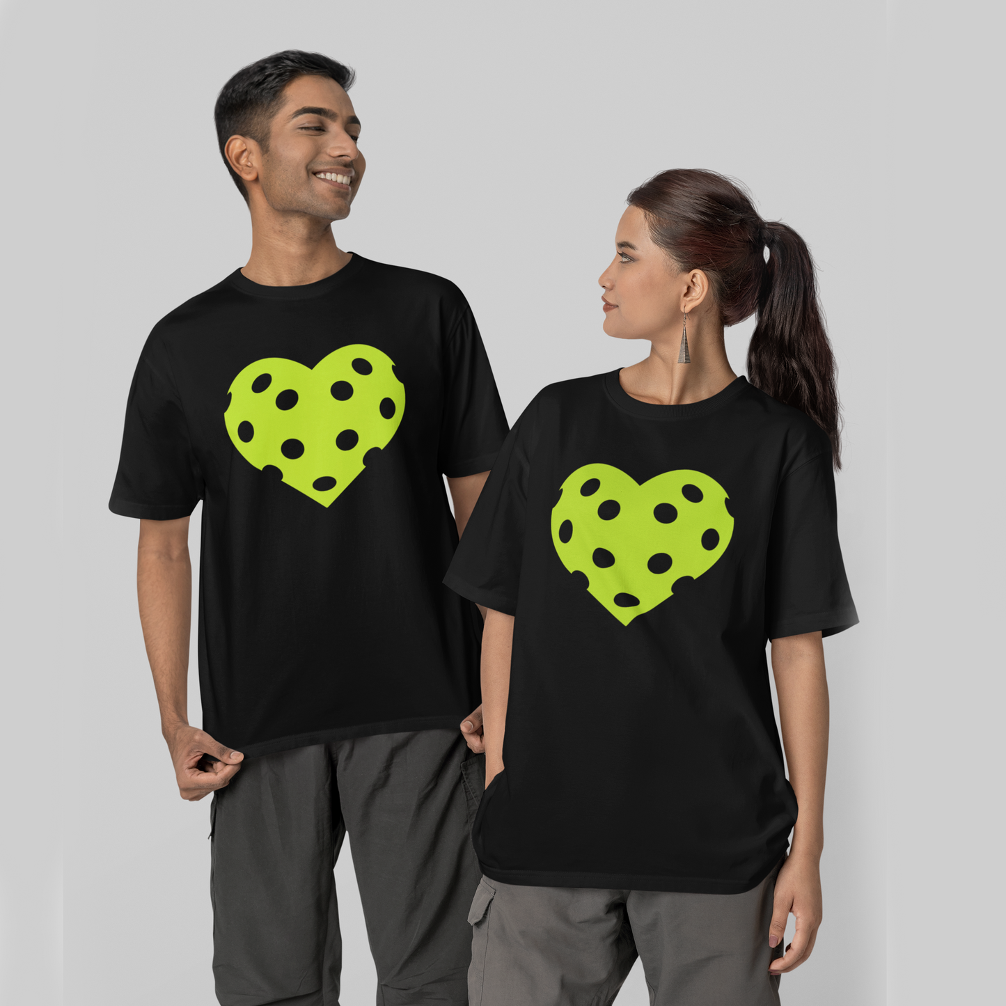 HEART PICKLEBALL 1 - Pickleball (Basic Tee)