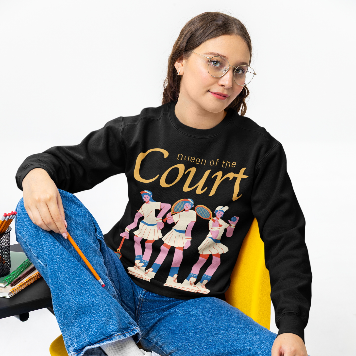 COURT QUEEN 1 - Tennis Sweatshirt