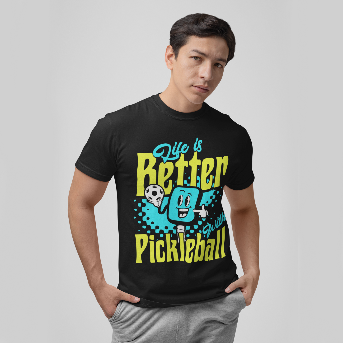 LIFE'S BETTER W/ PICKLEBALL 1 - Pickleball (Dri Fit)