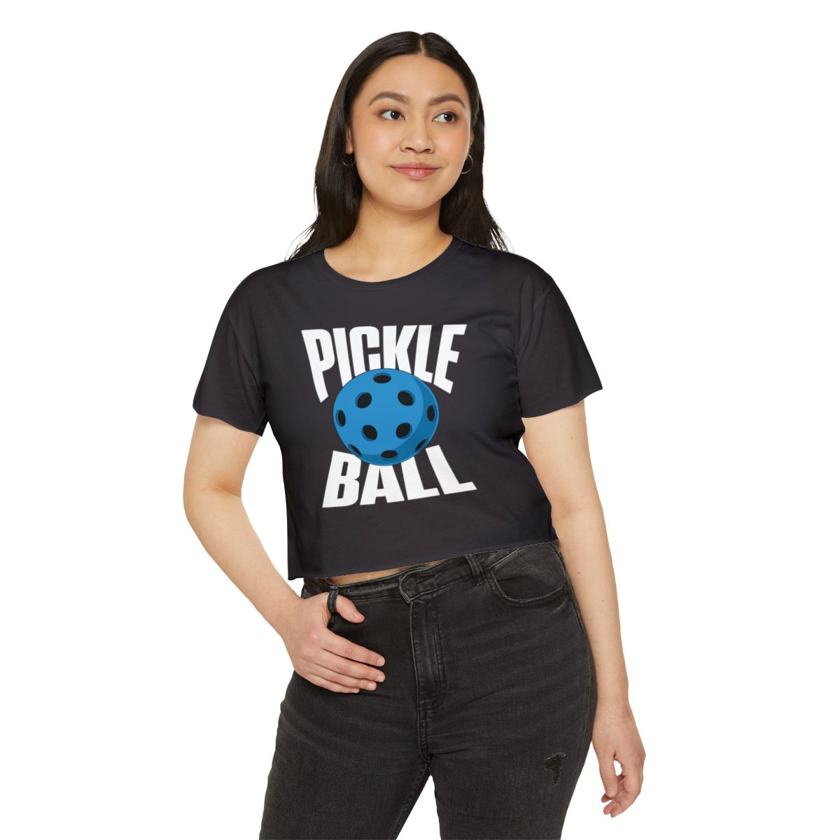 DOUBLE HIT - Pickleball (Crop Top)
