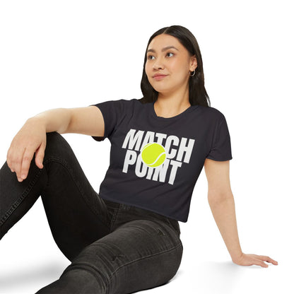 MATCH POINT 2 - Tennis Crop Top