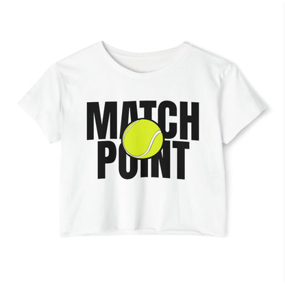 MATCH POINT 2 - Tennis Crop Top