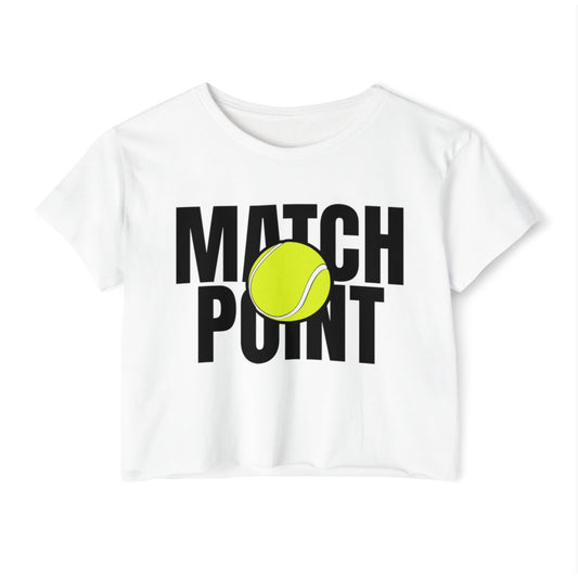 MATCH POINT 2 - Tennis Crop Top