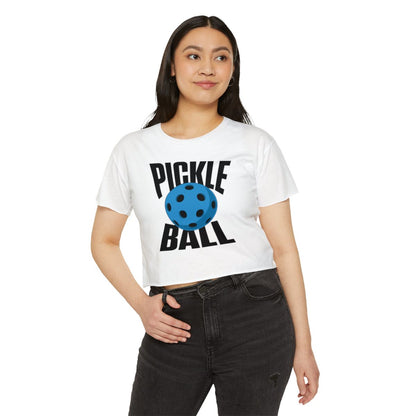 DOUBLE HIT - Pickleball (Crop Top)