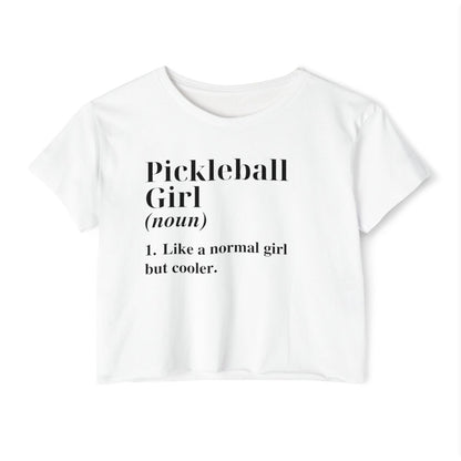 PICKLEBALL GIRL - Pickleball (Crop Top)