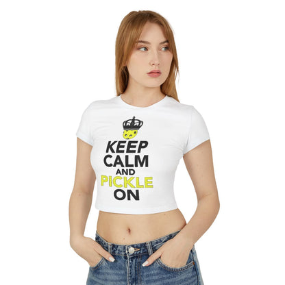 PICKLE ON - Pickleball (Crop Top)