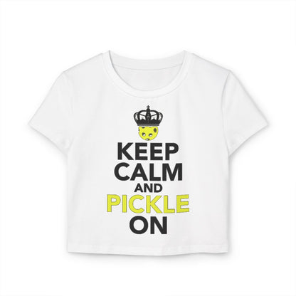 PICKLE ON - Pickleball (Crop Top)