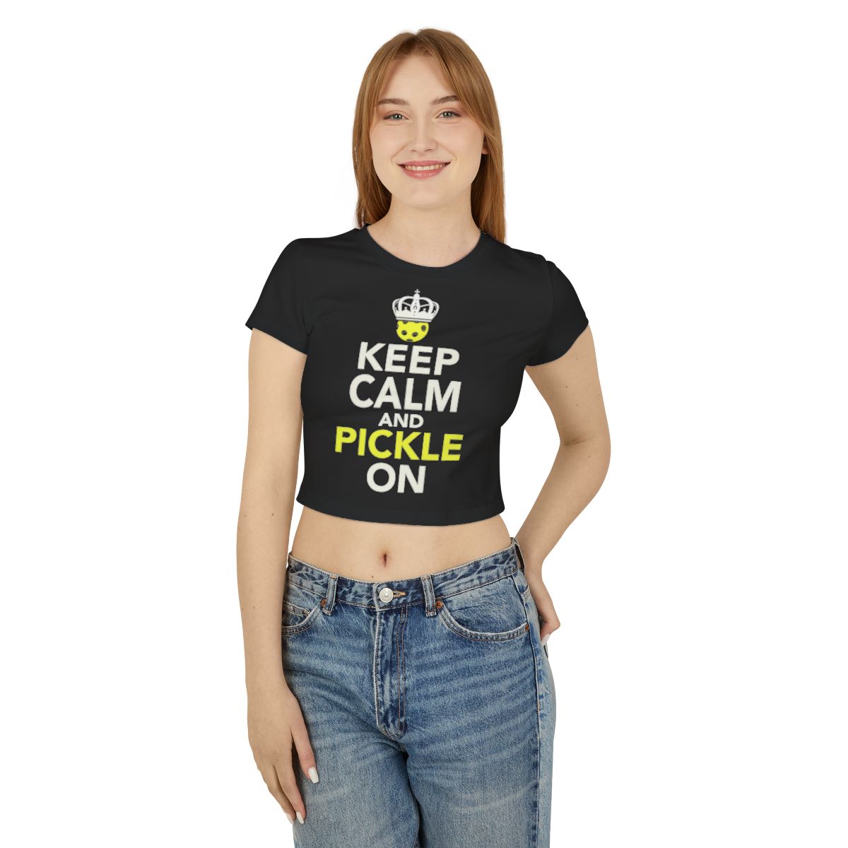 PICKLE ON - Pickleball (Crop Top)