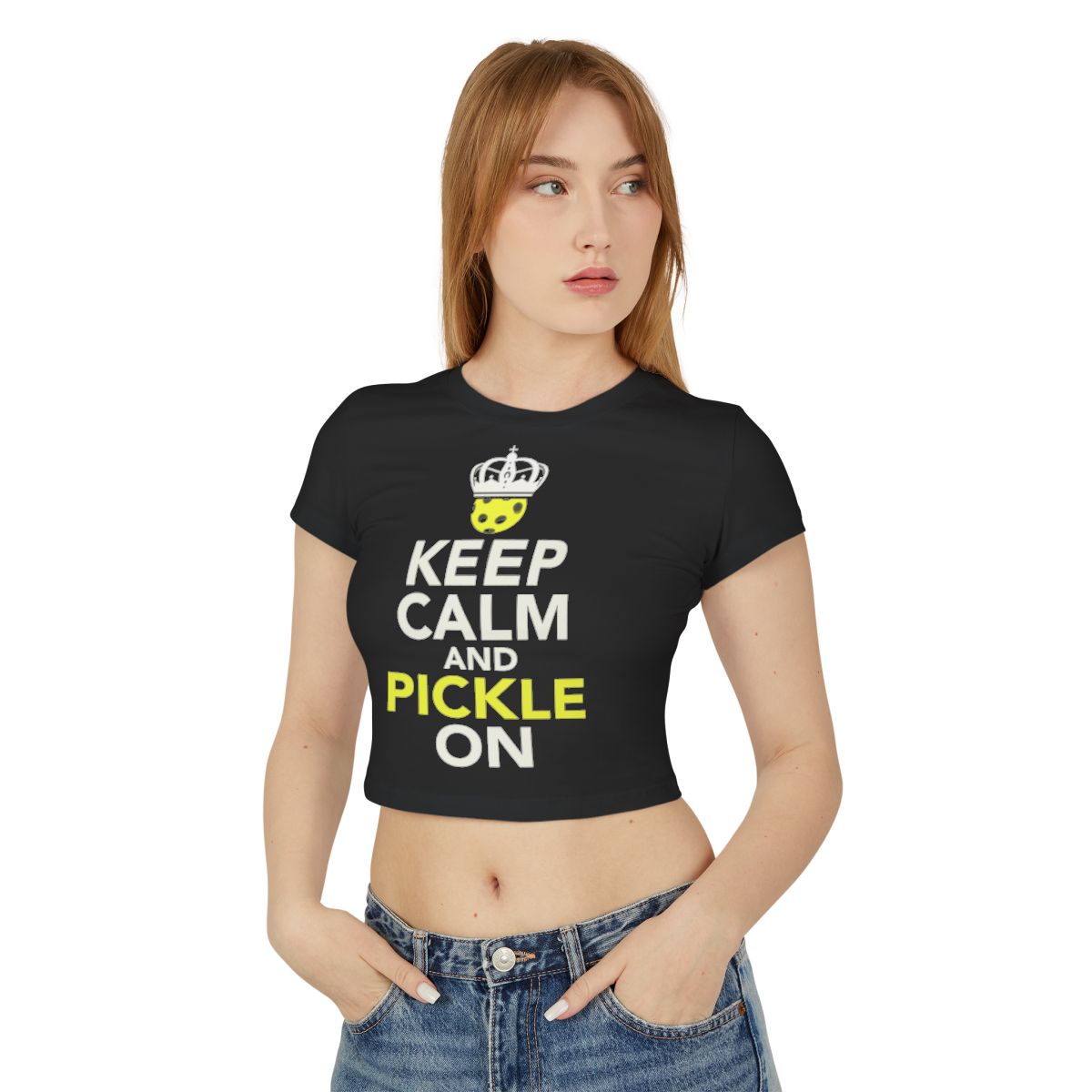 PICKLE ON - Pickleball (Crop Top)