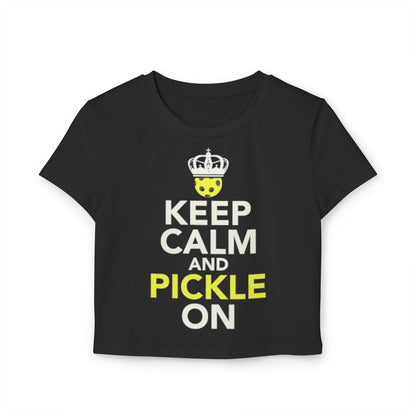 PICKLE ON - Pickleball (Crop Top)
