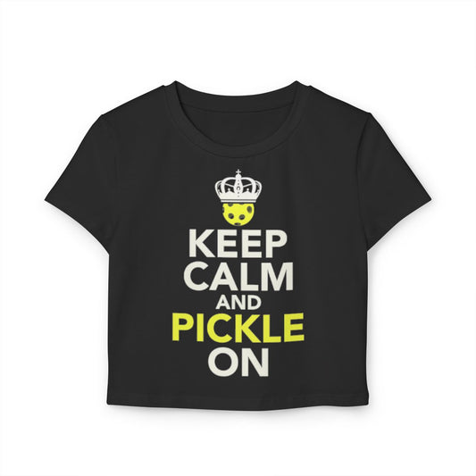 PICKLE ON - Pickleball (Crop Top)